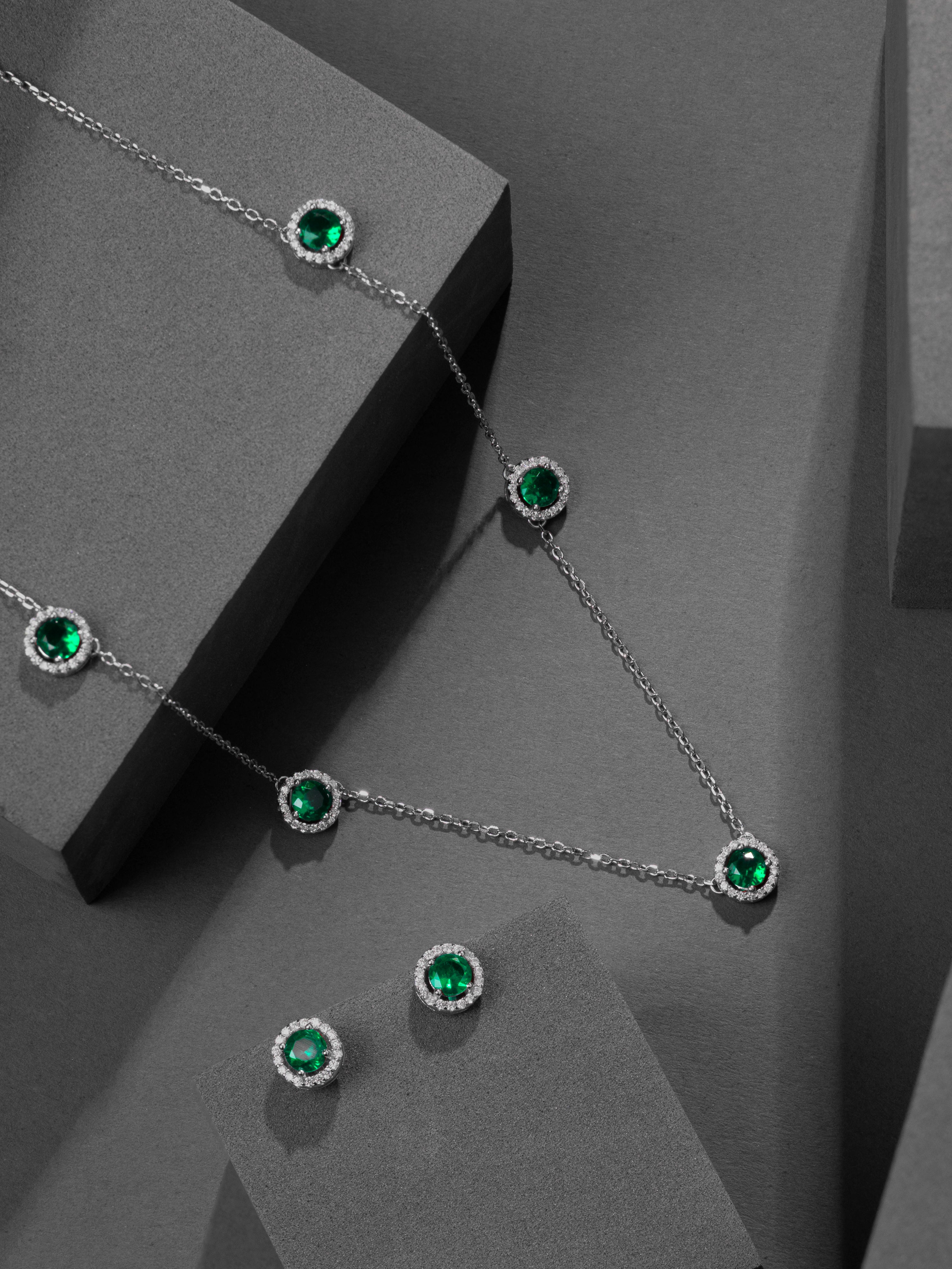 Jovira Celestine Set - Emerald Green