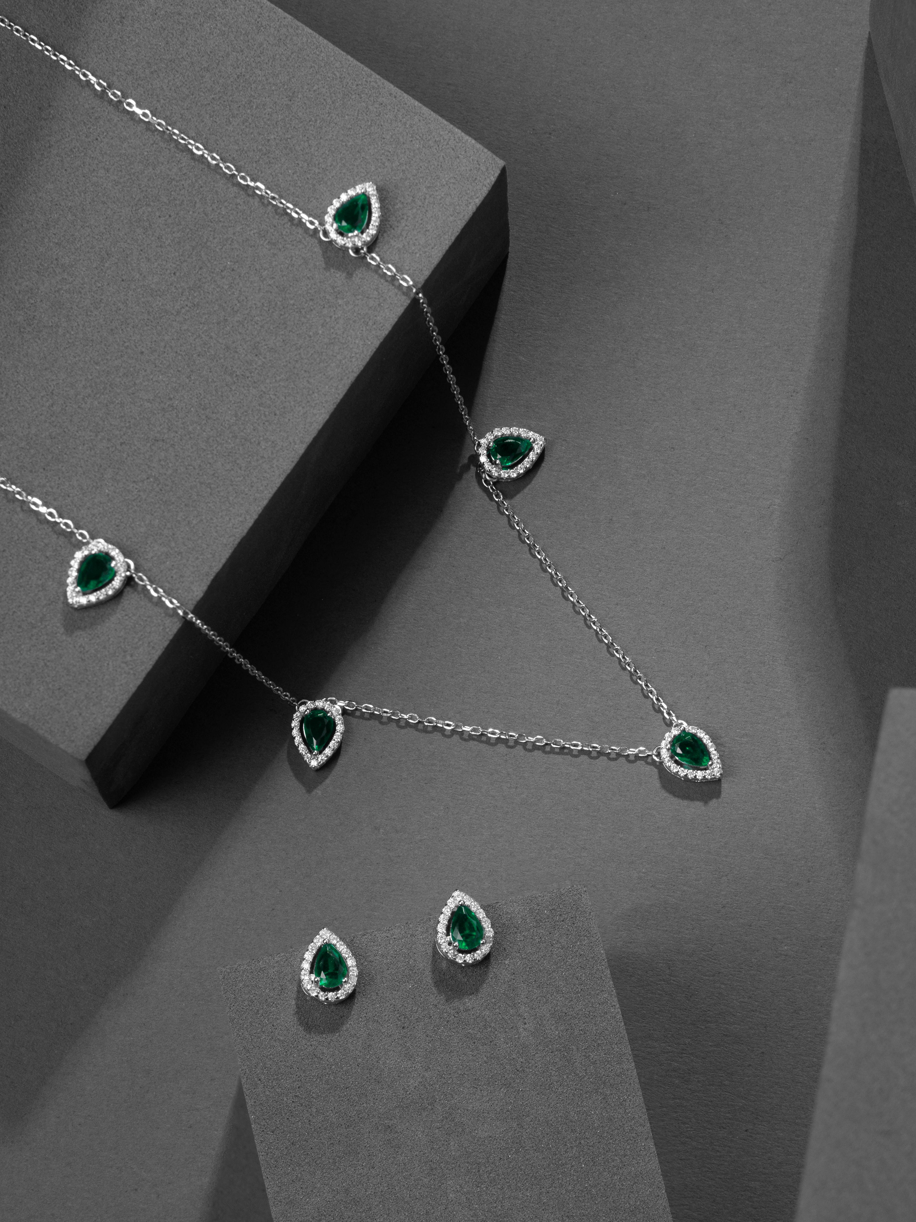 Jovira Eloria Set - Emerald Green