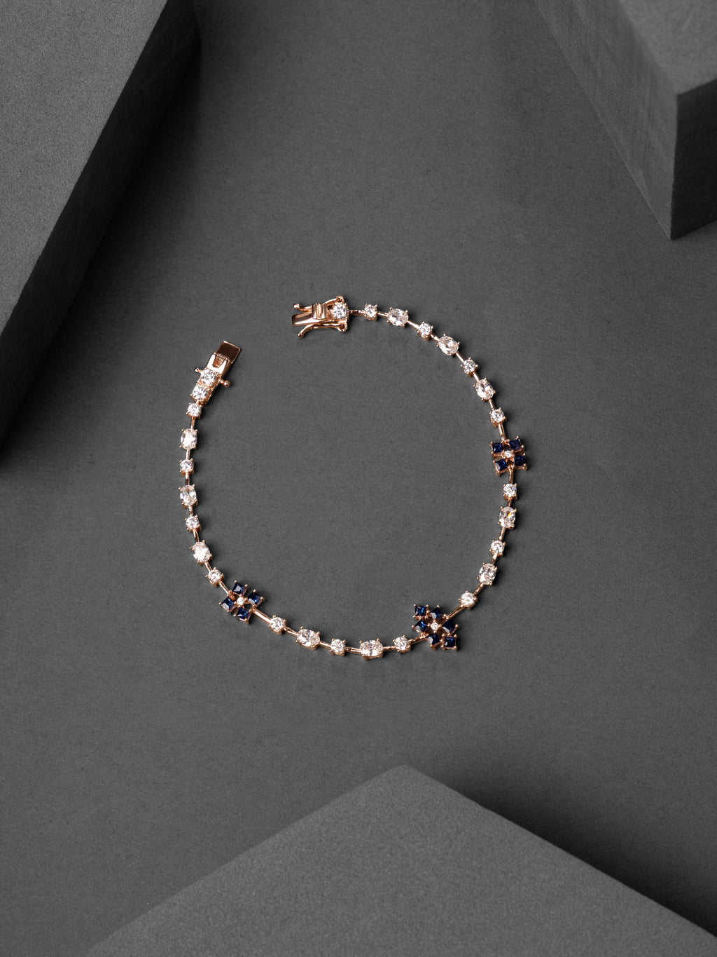 The Celeste Sapphire Silver Bracelet