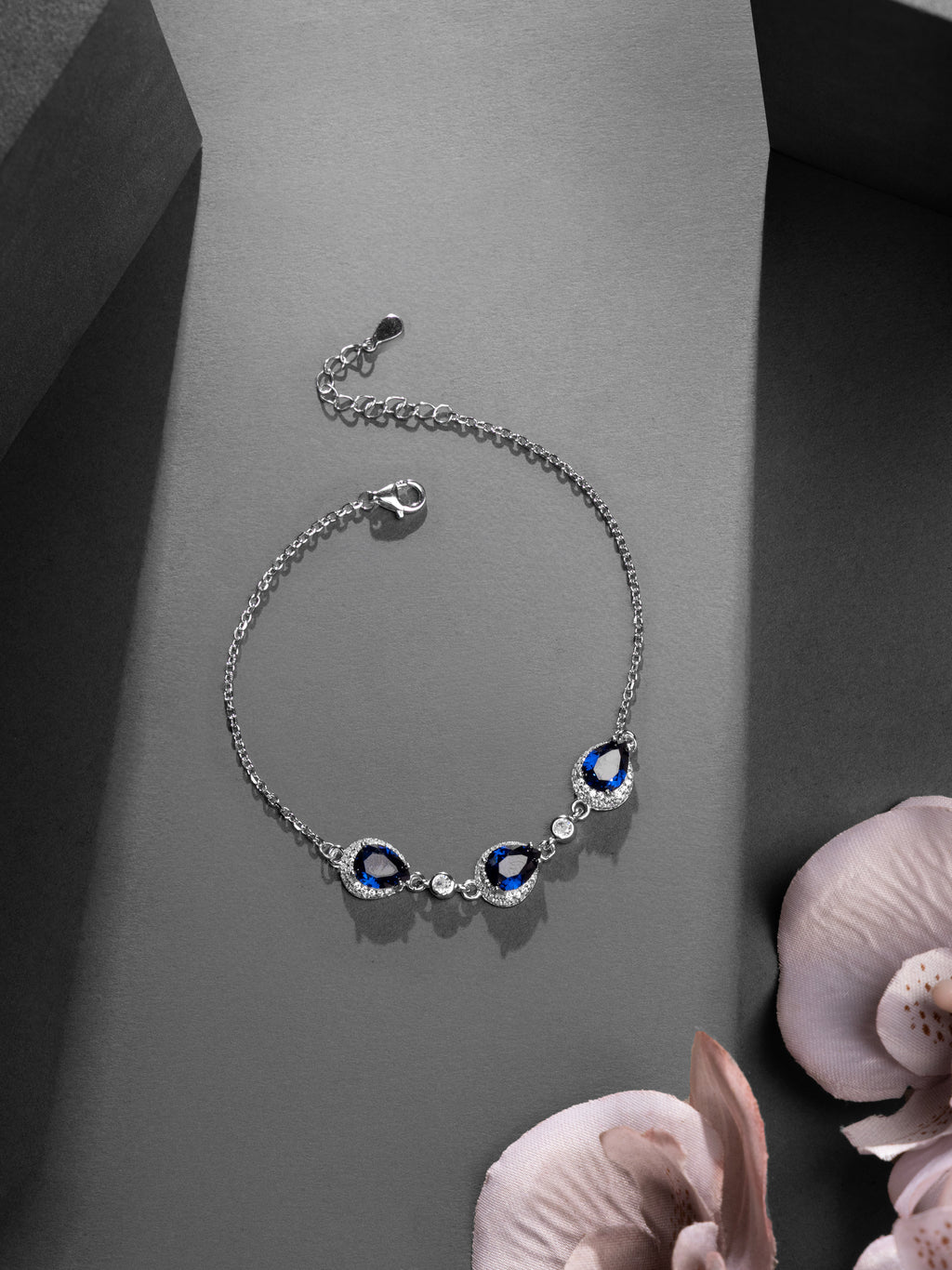 The Azure Teardrop Bracelet