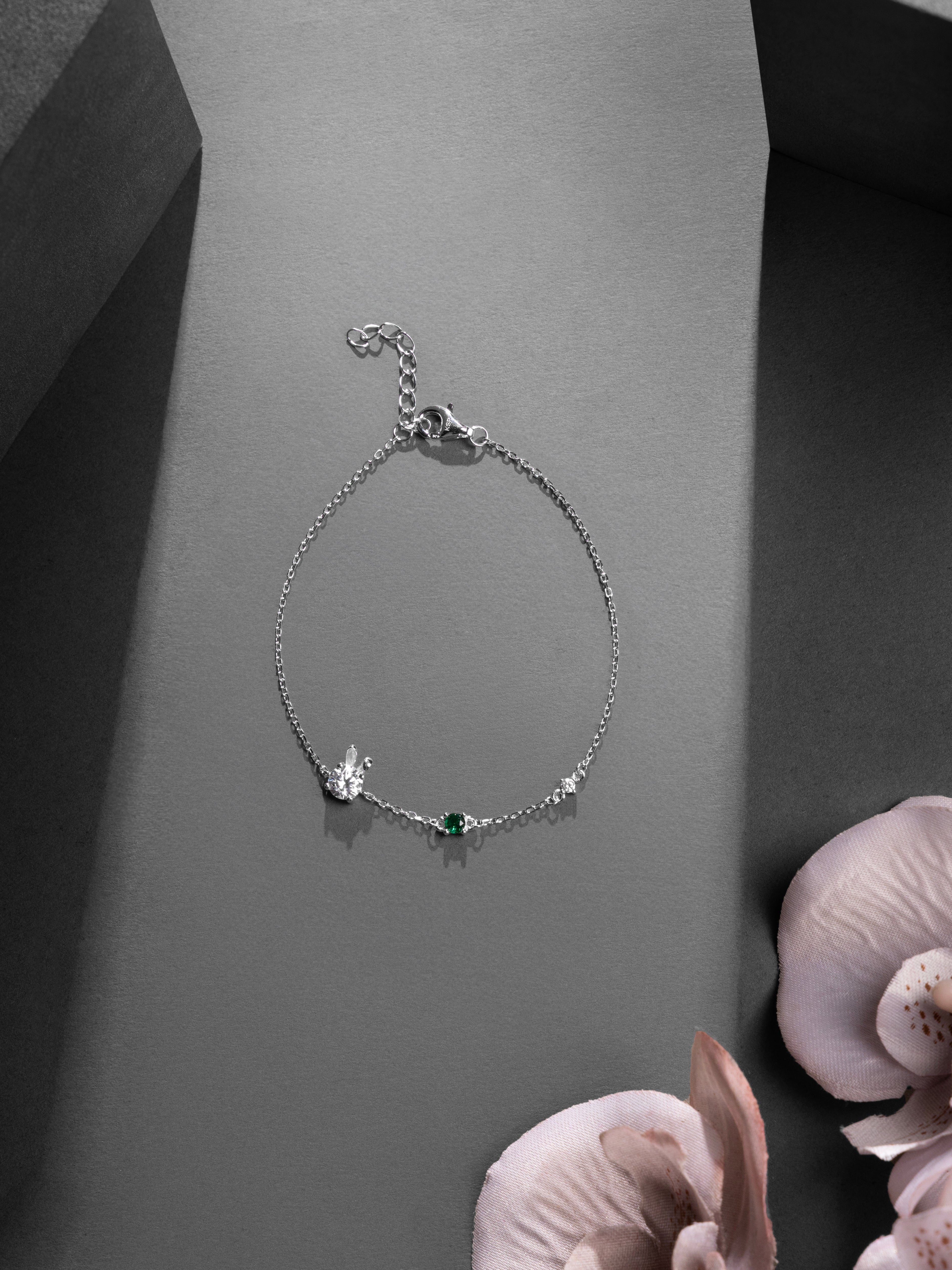 The Emerald Bunny Anklet