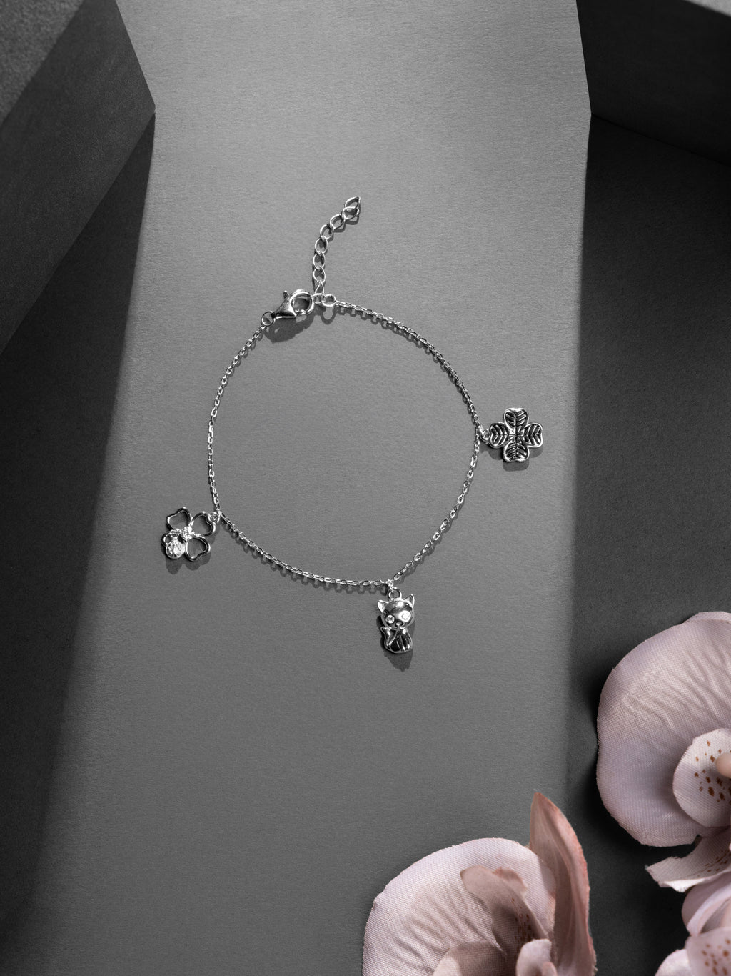 The Blossom Cat Anklet