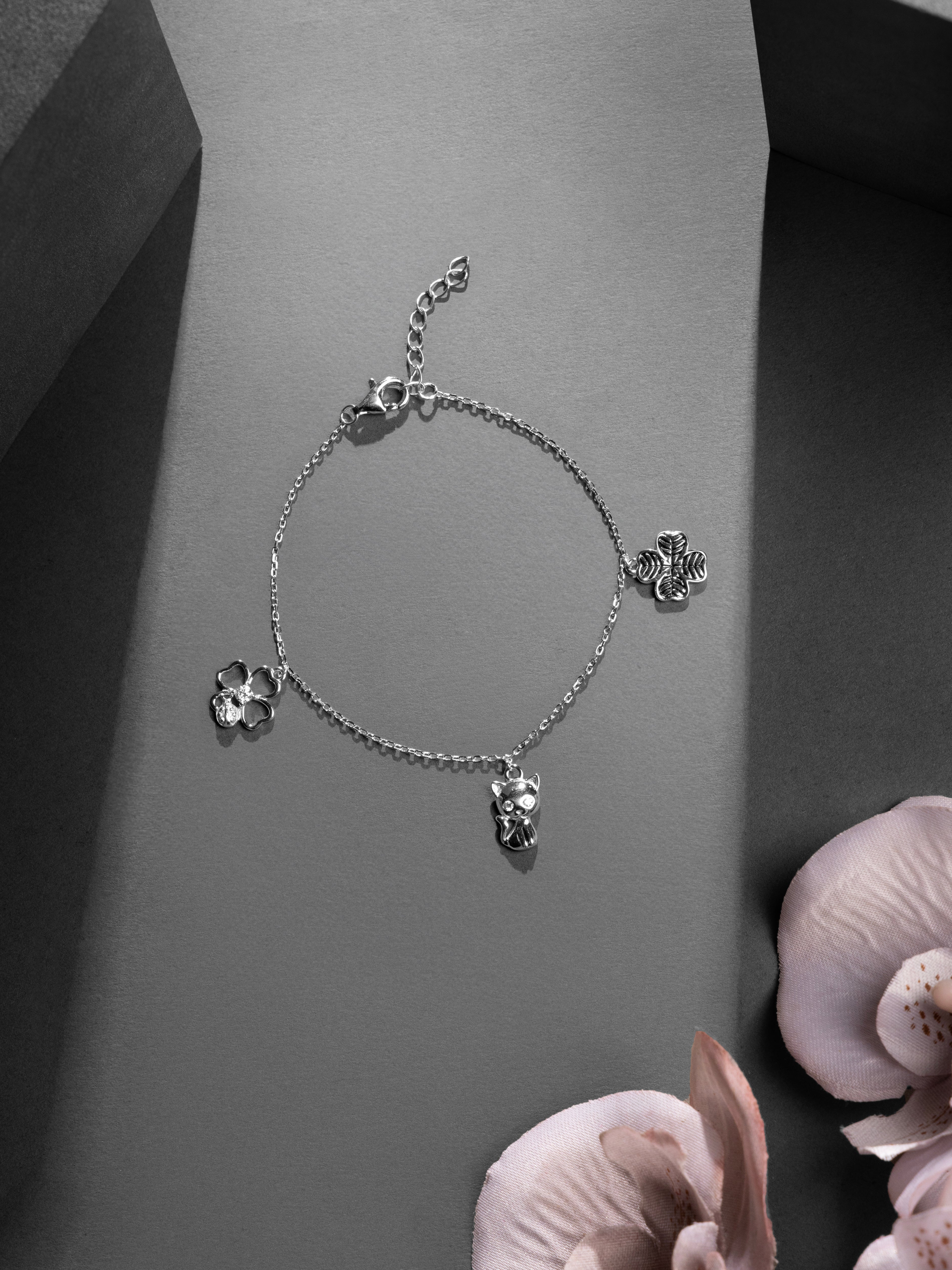 The Blossom Cat Anklet