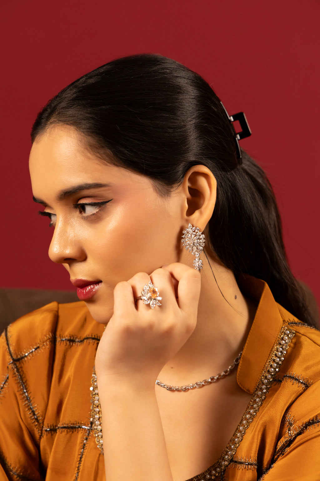 Nova Starburst Cluster Earrings