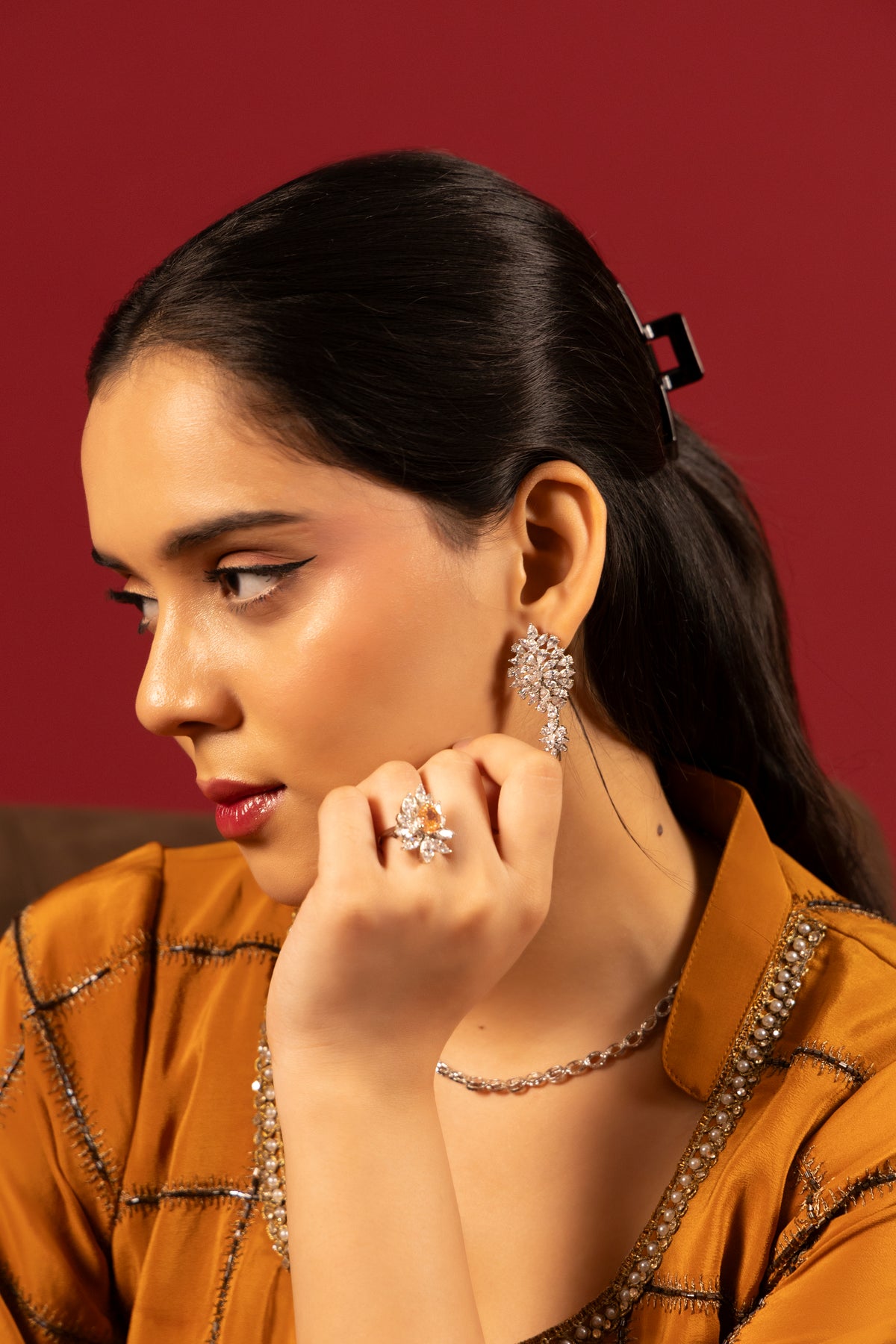 Nova Starburst Cluster Earrings