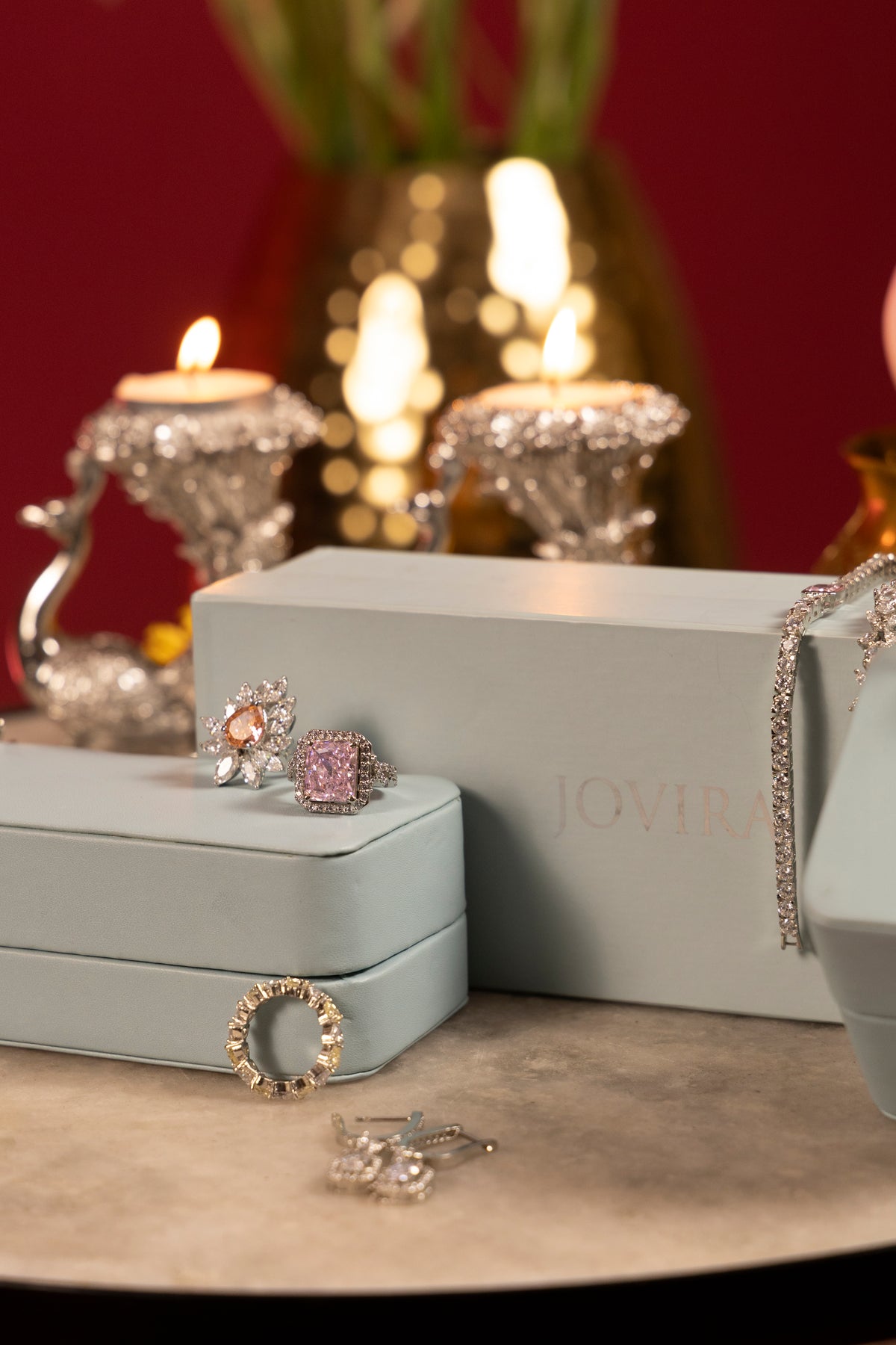 Lumiere Solitaire Drop Earrings