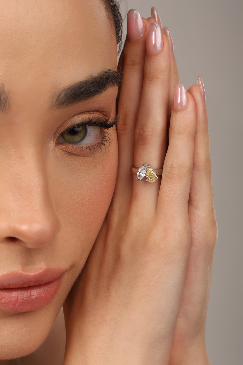 Golden Petal Ring