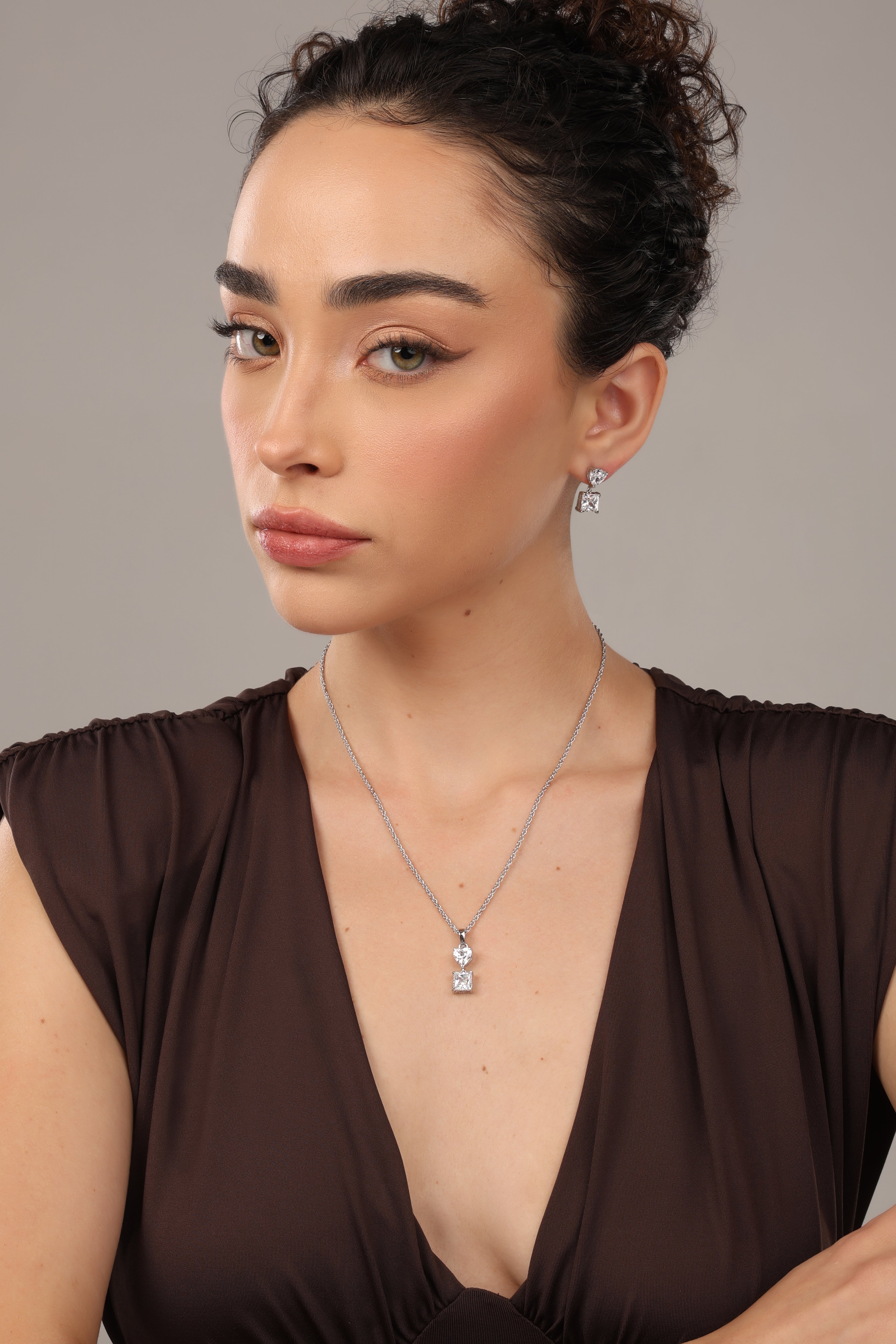 Royal Duo Pendant Set