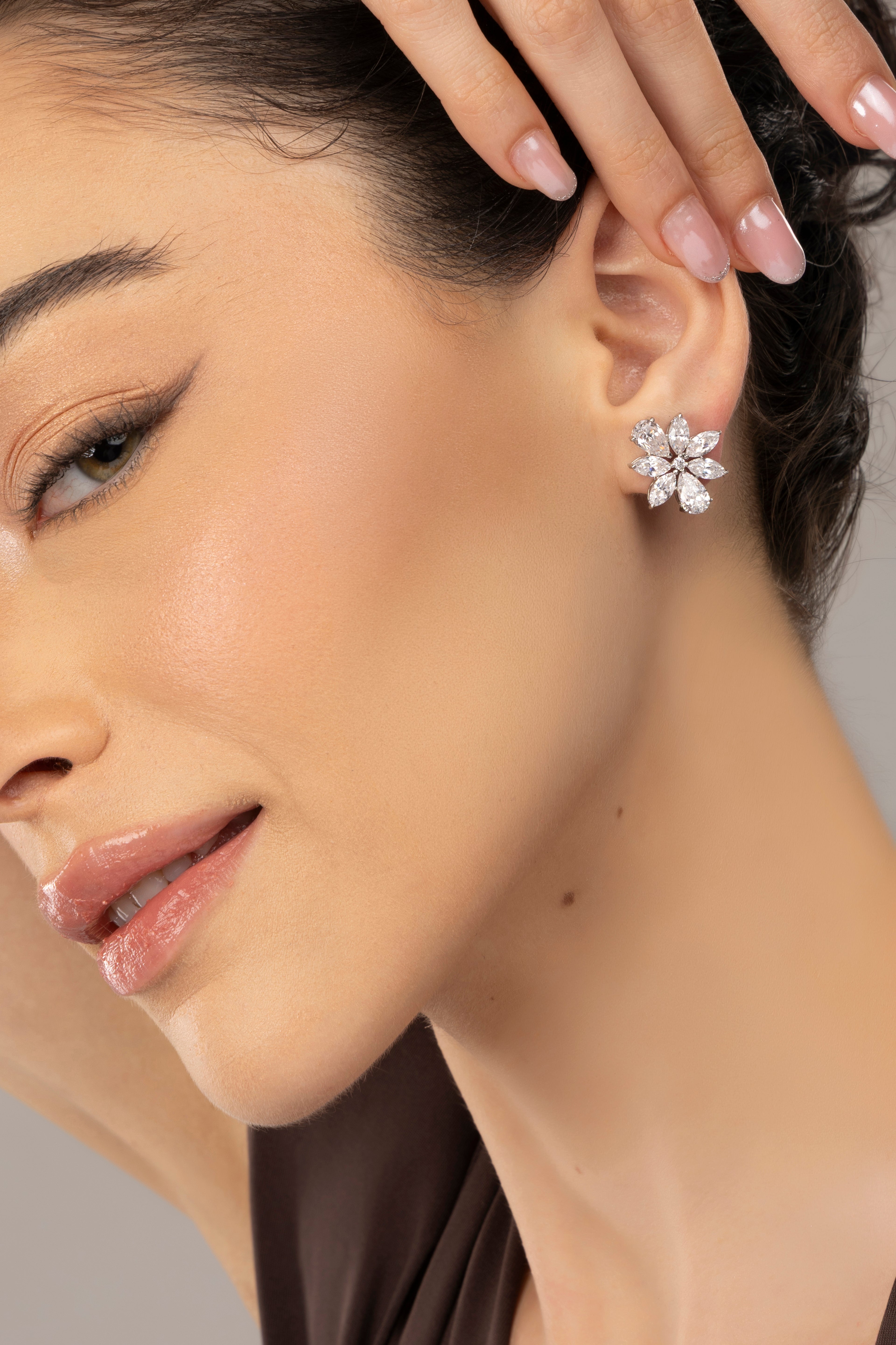 Petal Bloom Stud Earrings