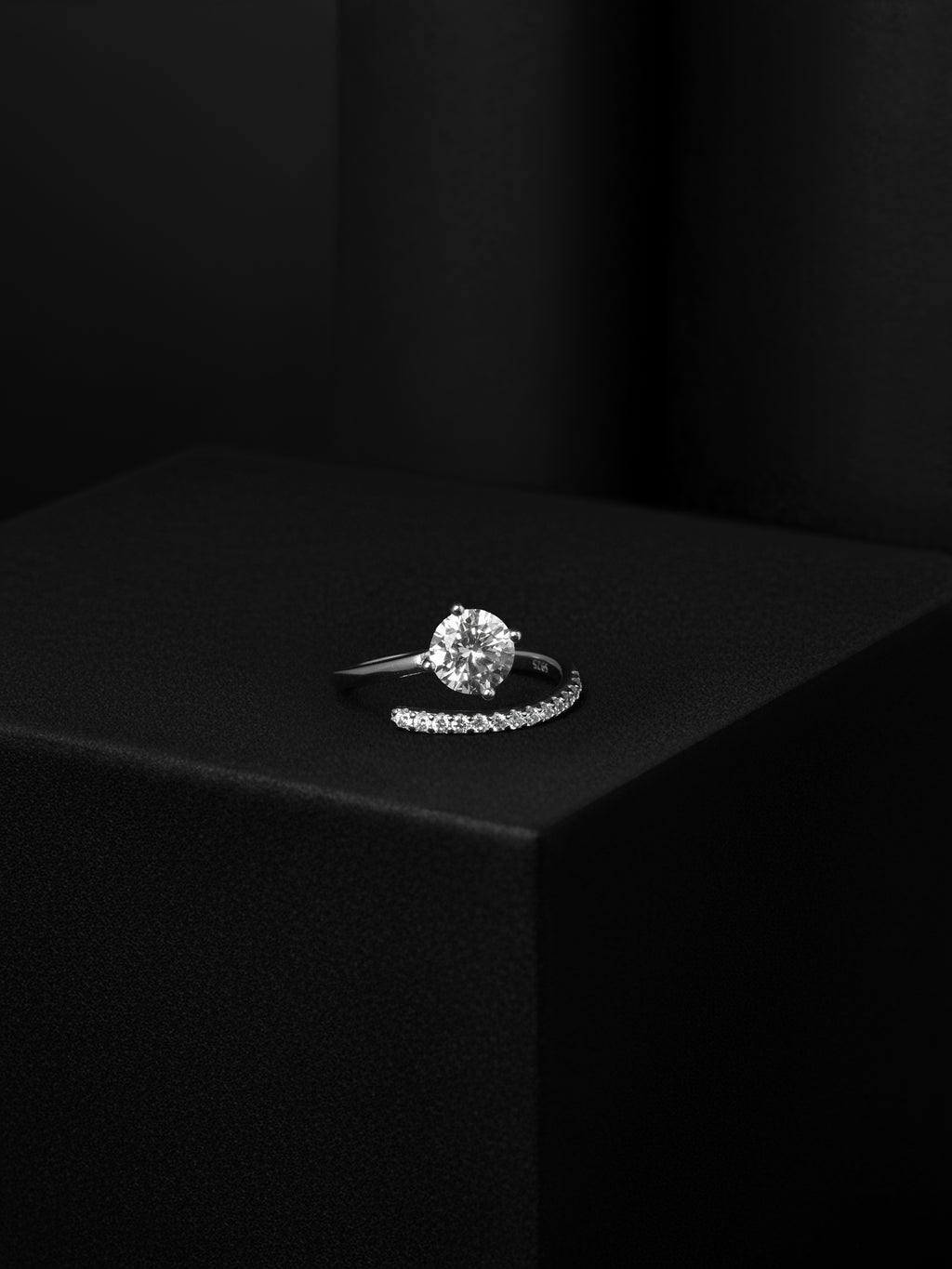 The Seraphine Spiral Ring