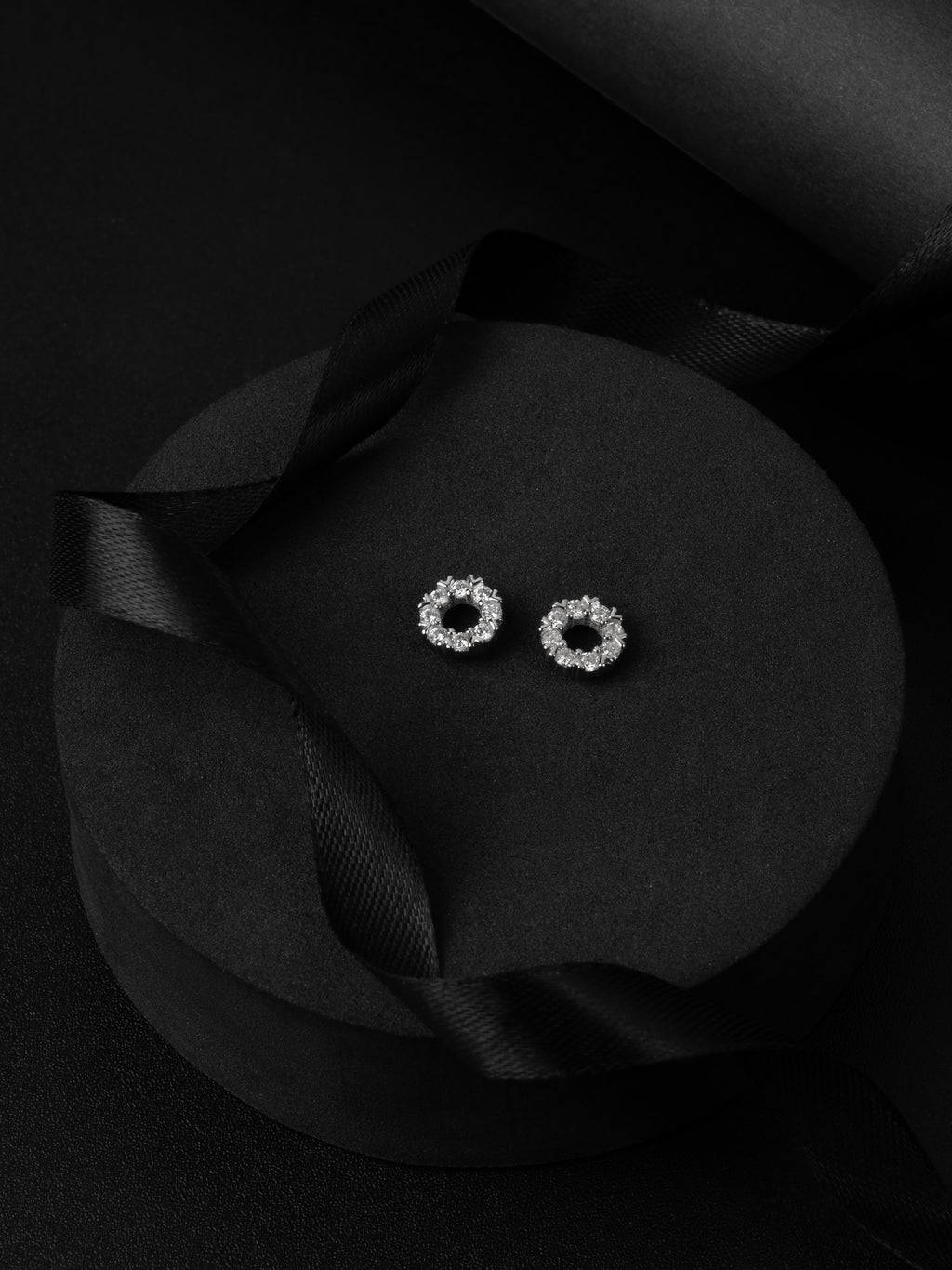 Halo Circle Studs