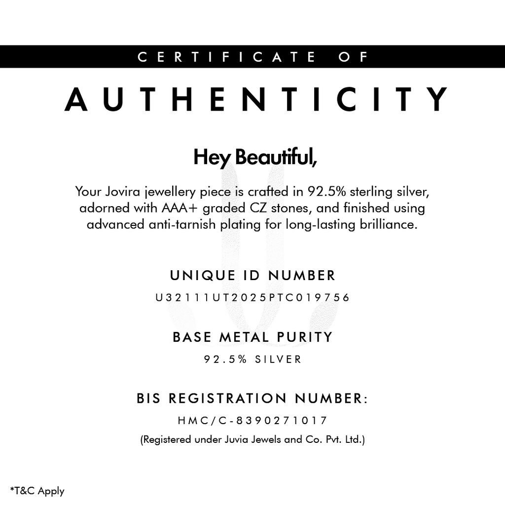 The Fleur Rosé Silver Bracelet