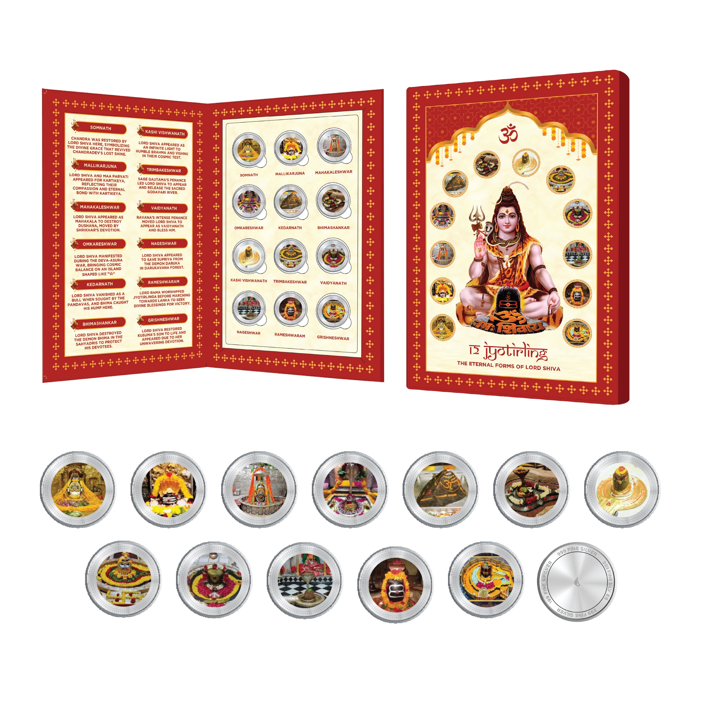 The 12 Jyotirlinga Coin Box