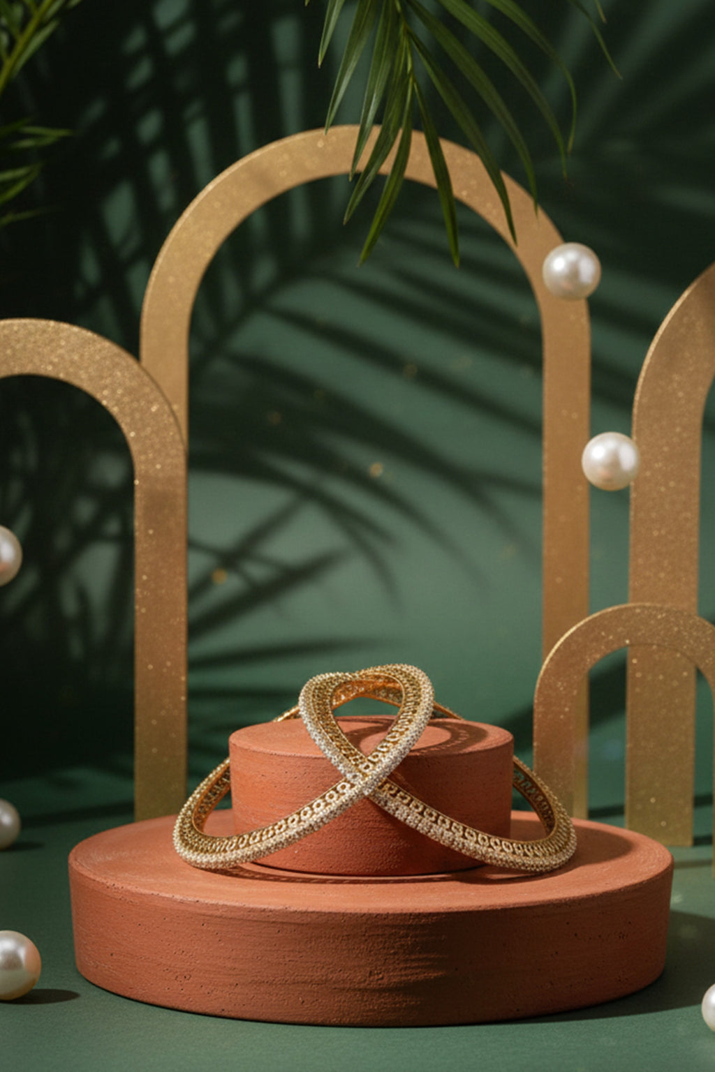 The Luminara Gold Bangles