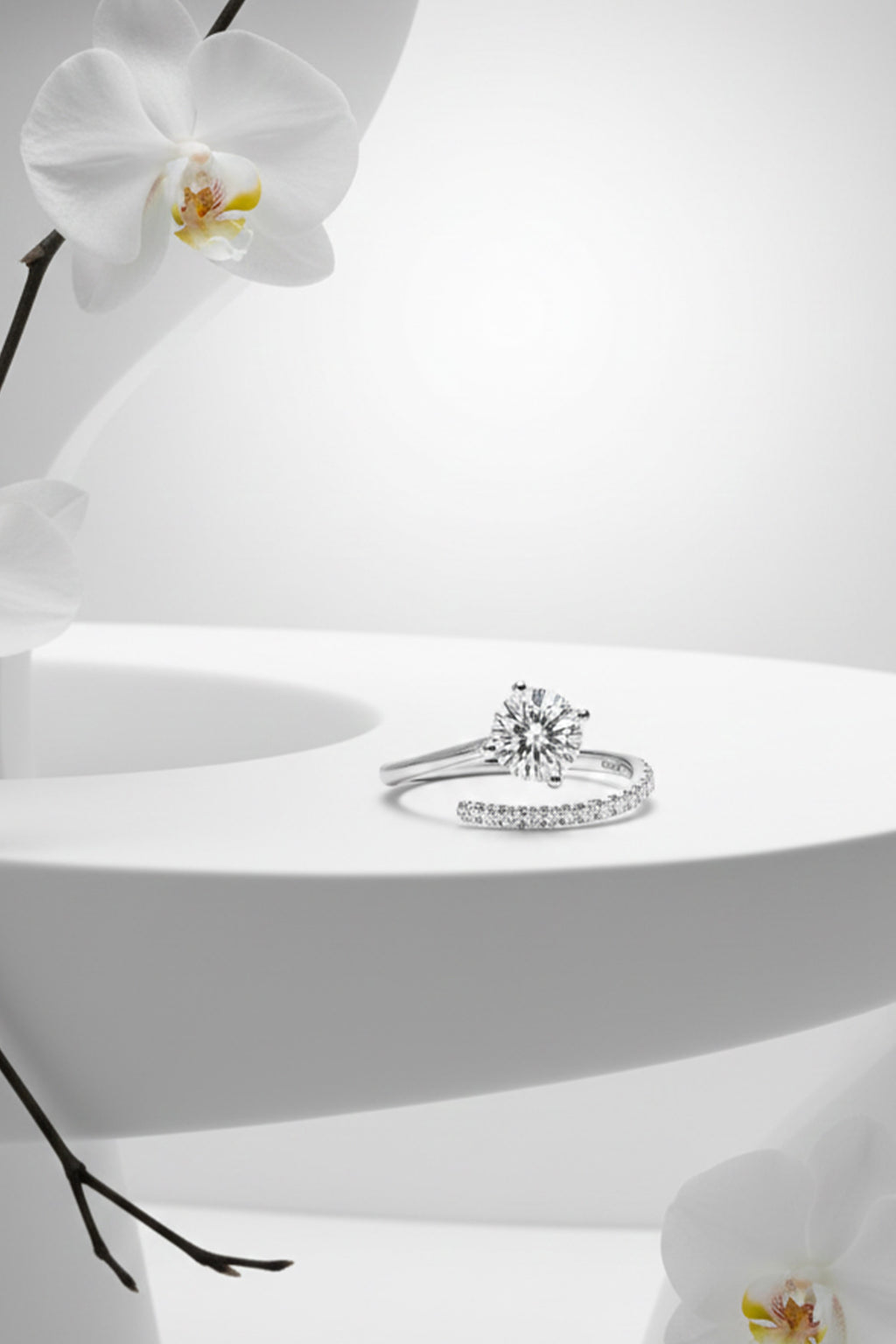 The Seraphine Spiral Ring