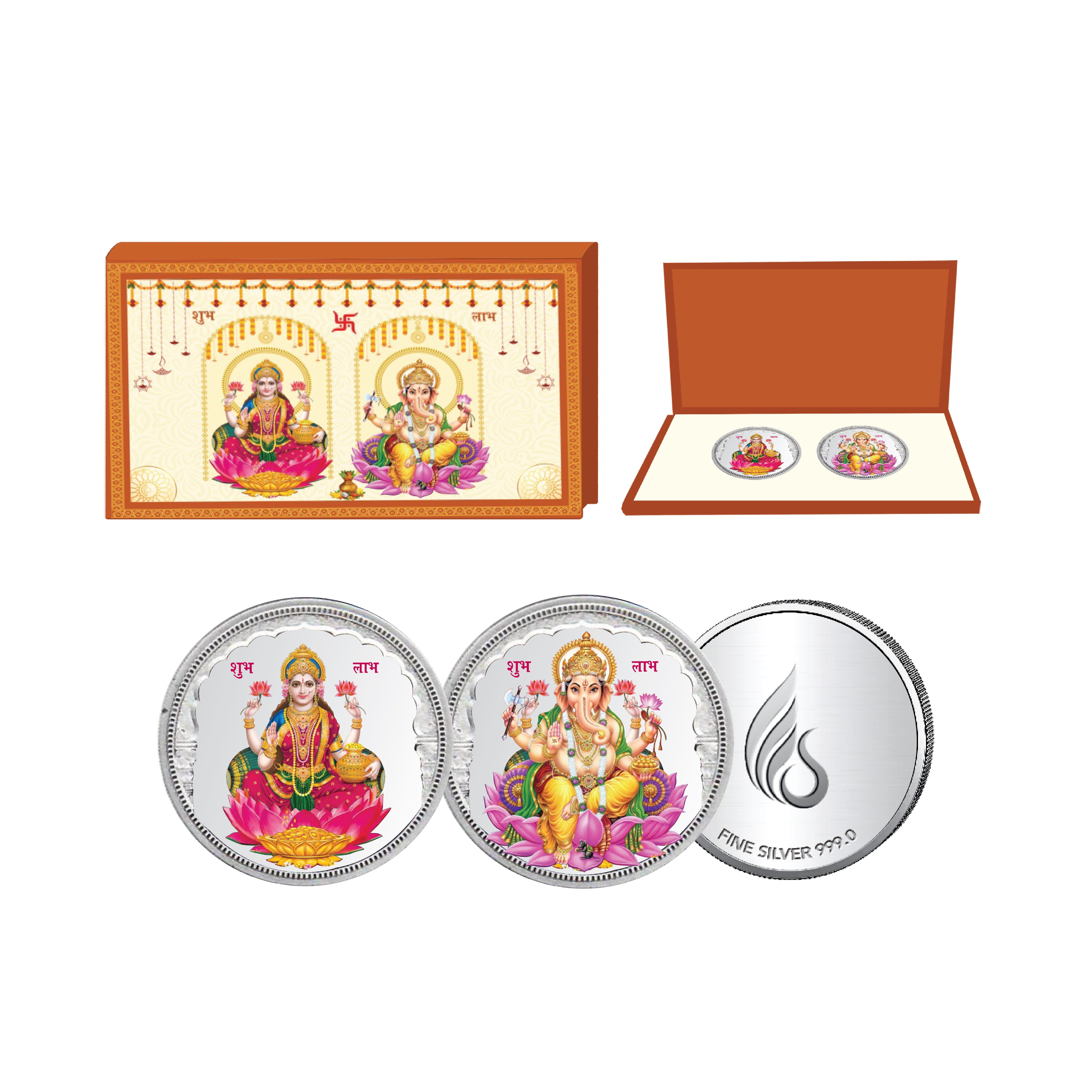 Laxmi Ganesh Coin Box