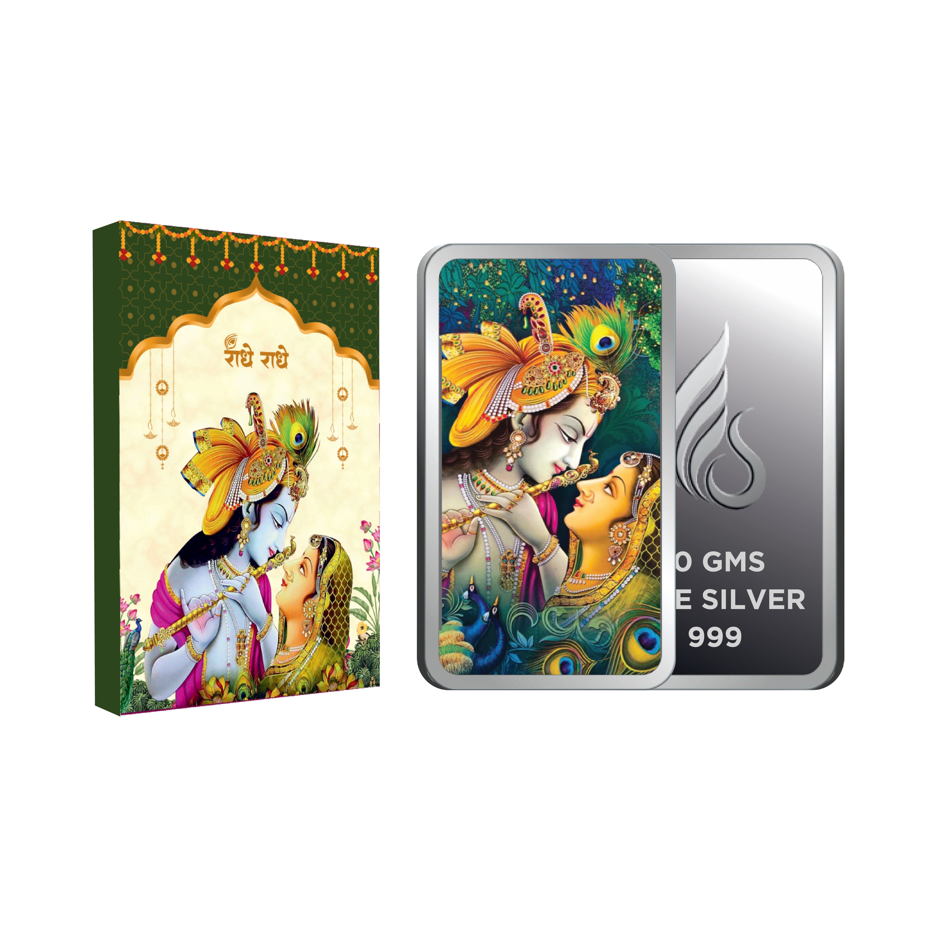 Radha Krishna Coin Box