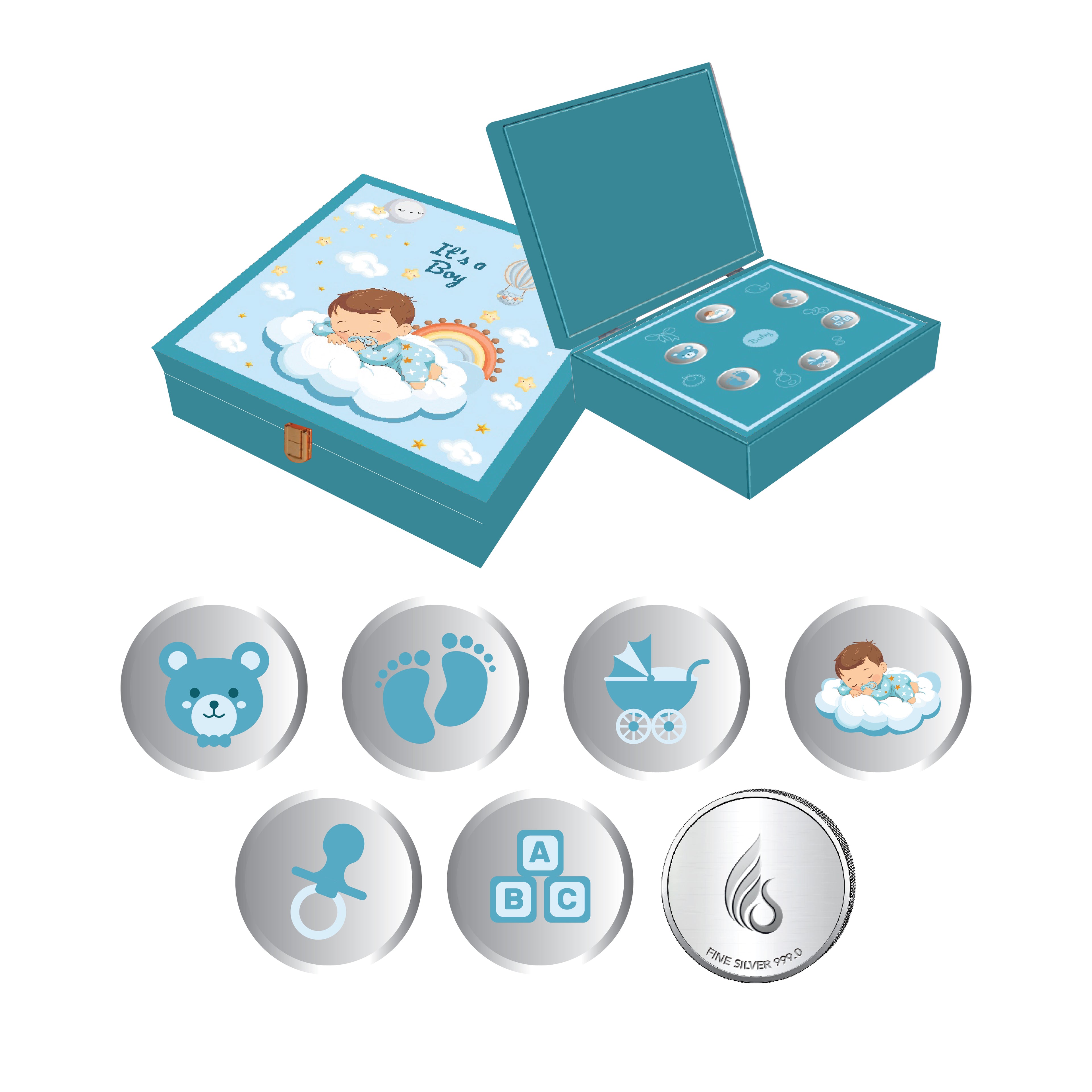 Baby Coin  Gift Box