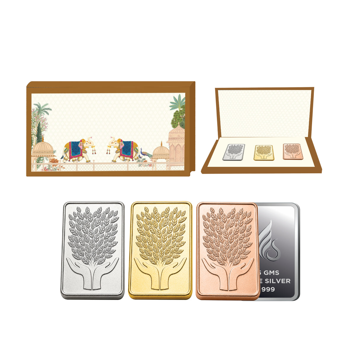 Trio Tone Coin Box