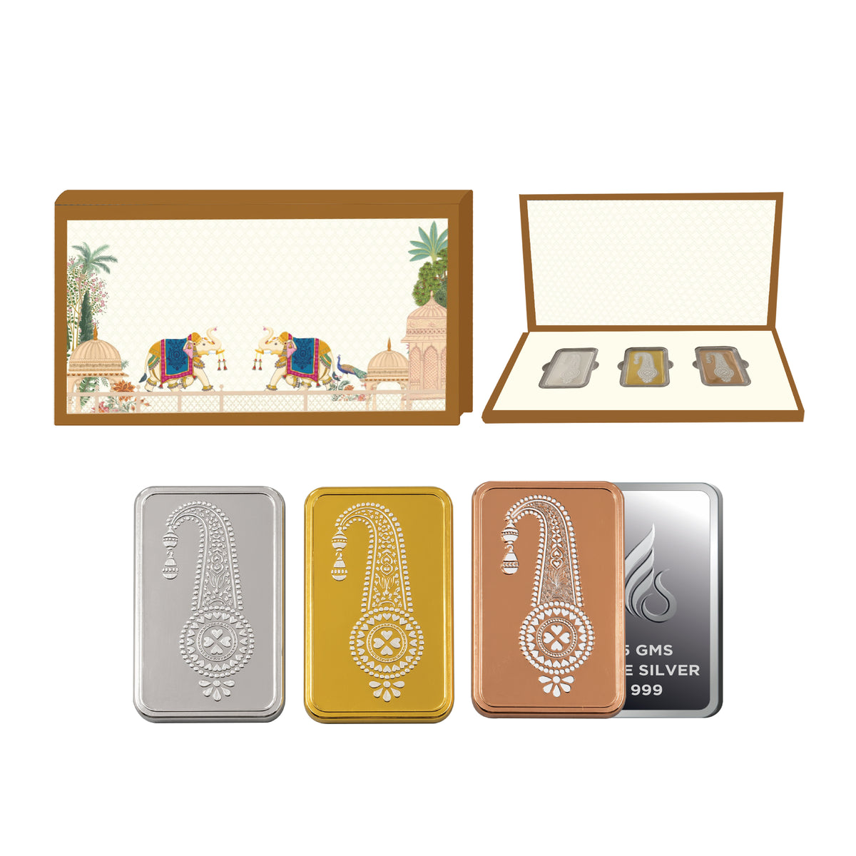 Trio Tone Coin Box