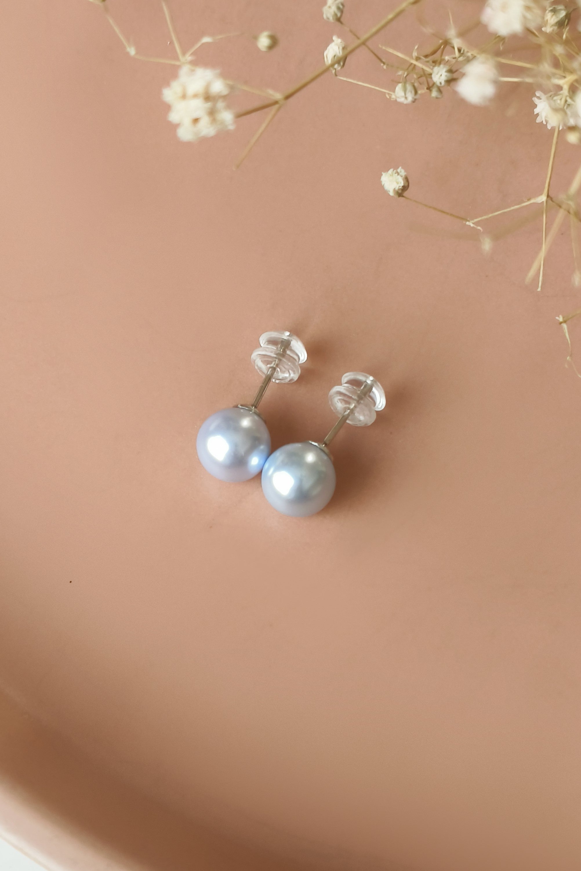 Classic Pearl Studs - Mini