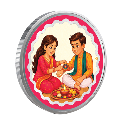 Jovira Raksha Collection –Blessings Silver Coin Gift Book (0.5g)