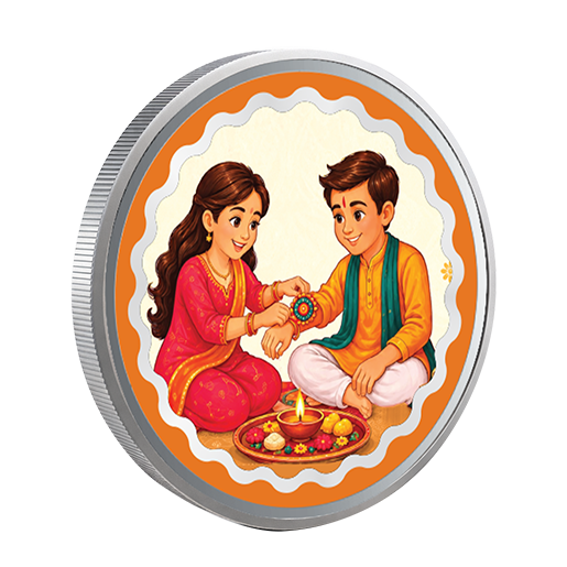 Jovira Raksha Collection –Blessings Silver Coin Gift Book (0.5g)
