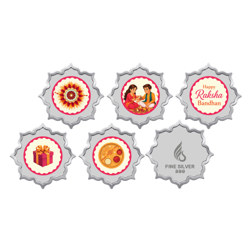 Jovira Raksha Collection – Royal Festive Treasures Silver Coin Gift Box (10g)