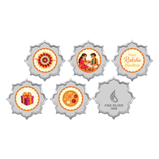 Jovira Raksha Collection – Royal Festive Treasures Silver Coin Gift Box (10g)