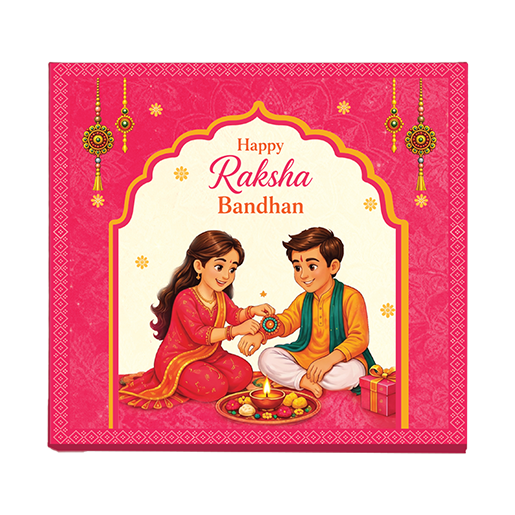 Jovira Raksha Collection – Eternal Bond Silver Coin Gift Box (1g)