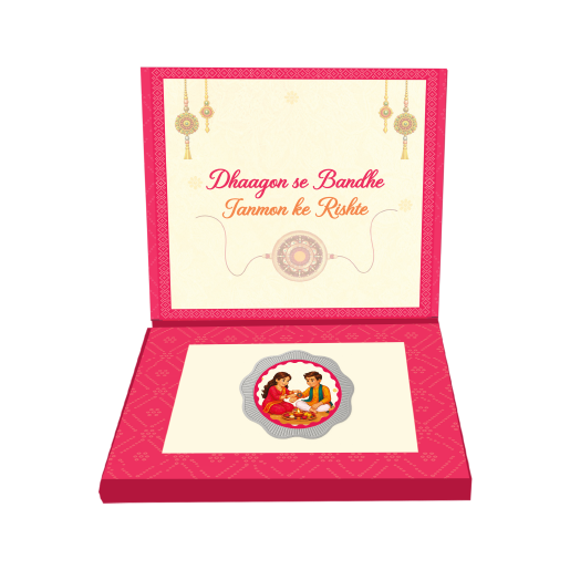 Jovira Raksha Collection – Eternal Bond Silver Coin Gift Box (1g)