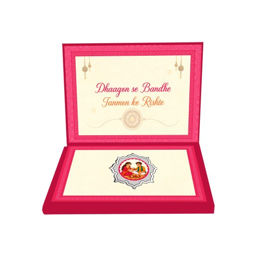 Jovira Raksha Collection – Eternal Blessings Silver Coin Gift Box (2g)