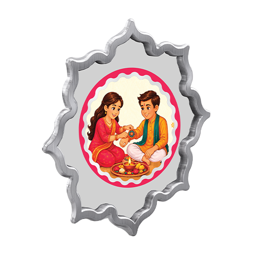 Jovira Raksha Collection – Eternal Blessings Silver Coin Gift Box (2g)