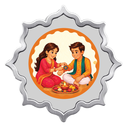 Jovira Raksha Collection – Eternal Blessings Silver Coin Gift Box (2g)