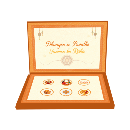Jovira Raksha Collection – Festive Treasures Silver Coin Gift Box (3g)