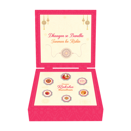Jovira Raksha Collection – Grand Festive Treasures Silver Coin Gift Box (6g)