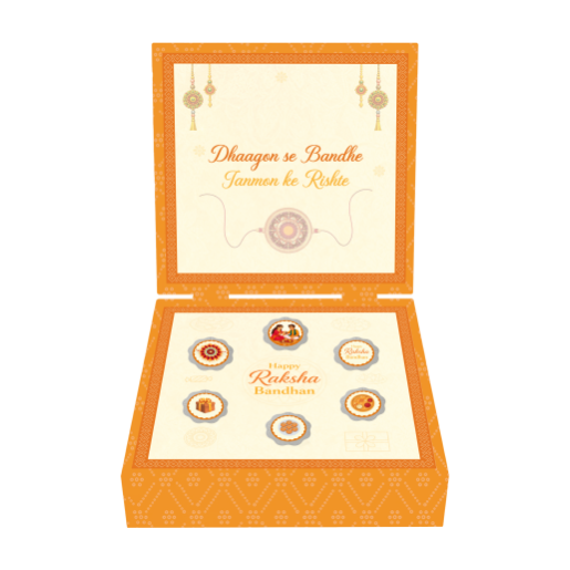 Jovira Raksha Collection – Grand Festive Treasures Silver Coin Gift Box (6g)