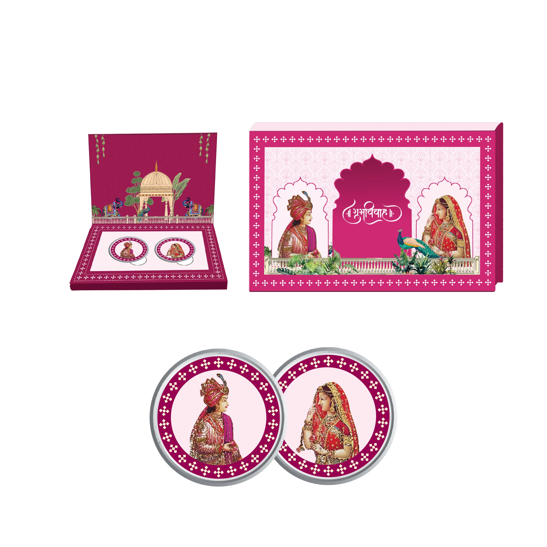Wedding Duo Coin Box